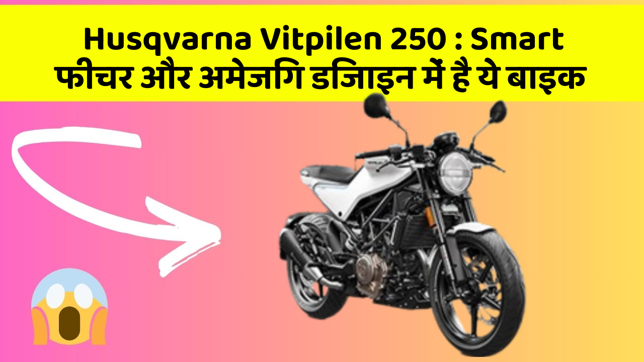 Husqvarna Vitpilen 250: Smart फीचर और अमेजिंग डिजाइन में है ये बाइक