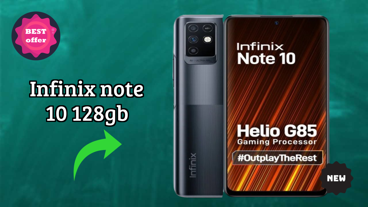 Infinix Note 10 128GB RAM Test: 6 GB RAM Handles Heavy Tasks
