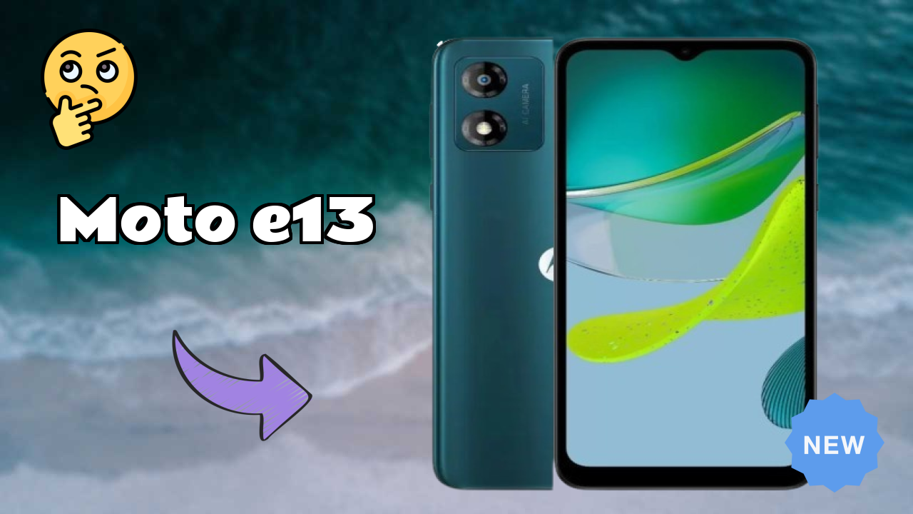 Moto E13 vs Samsung Galaxy: Which is Better?