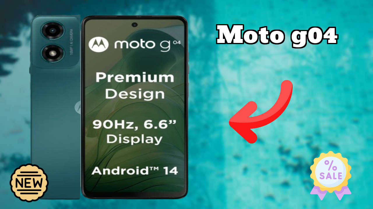 Moto G04 at ₹6,999 - Complete Specifications