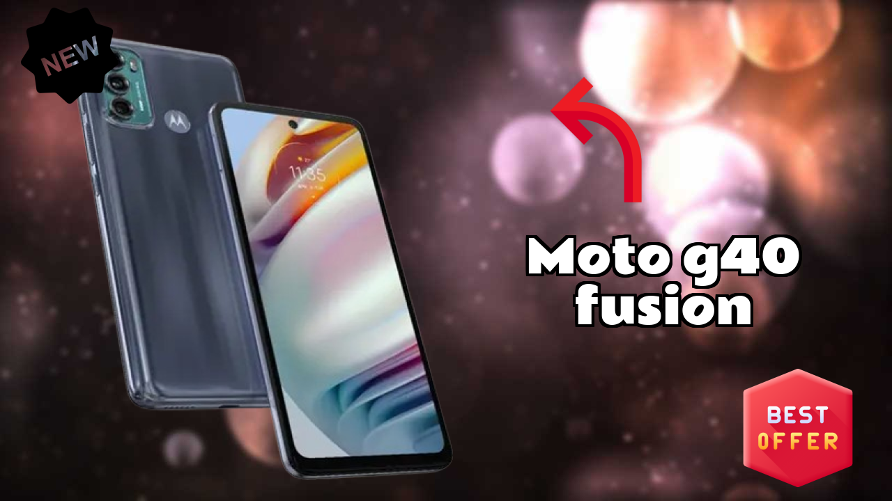 Moto G40 Fusion Display Size: 6.8 Inches (17.27 Cm) Screen Quality
