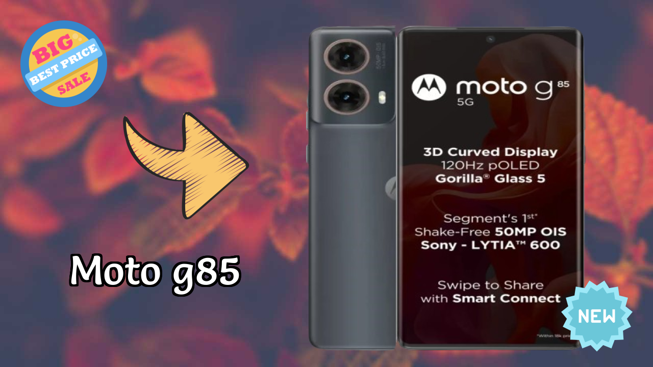 Moto G85 Price Drop: Now at ₹16,371 Only