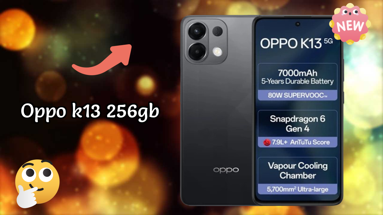 OPPO K13 256GB Display Analysis: 6.67 Inches (16.94 Cm) Screen