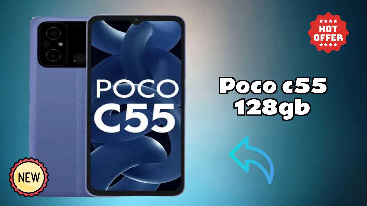 POCO C55 128GB Display Quality: 6.71 Inches (17.04 Cm) Screen Review