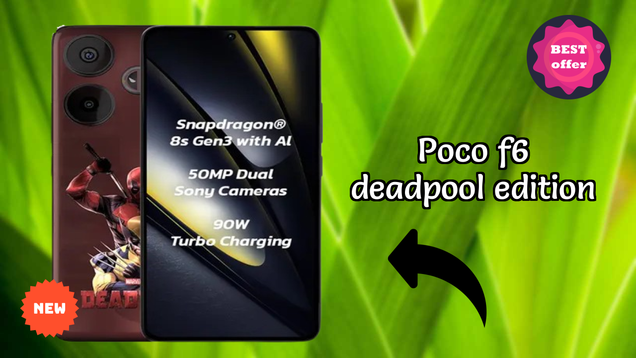 POCO F6 Deadpool Edition Display Review: 6.67 Inches (16.94 Cm) Screen Test