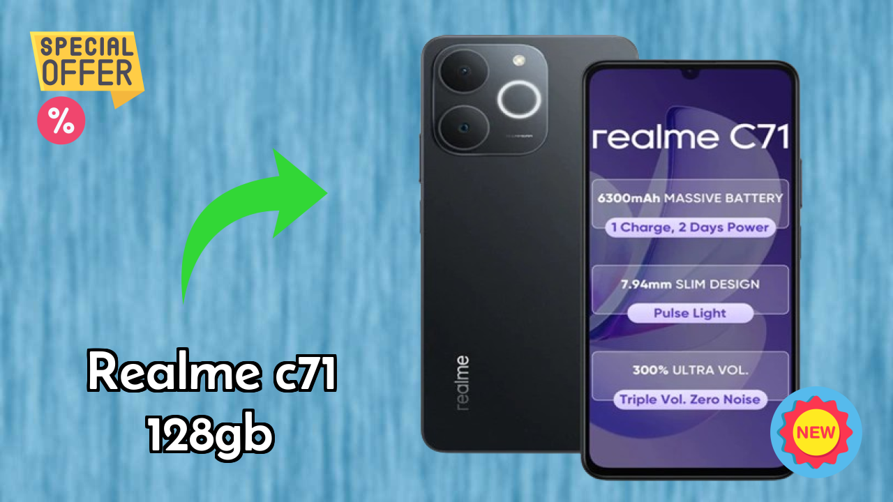 Realme C71 128GB Price Drop Alert: Now Just ₹7,999