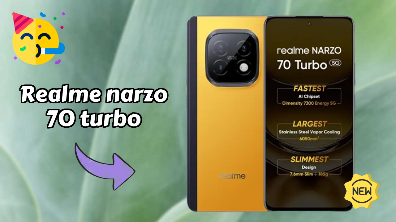 Best Budget Phone Alert: Realme Narzo 70 Turbo Now at Just ₹14,640