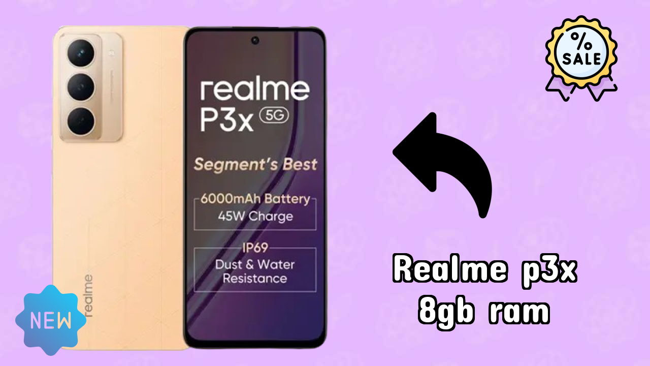Realme P3x 8GB RAM Processor Test: MediaTek Dimensity 6400 Performance Review