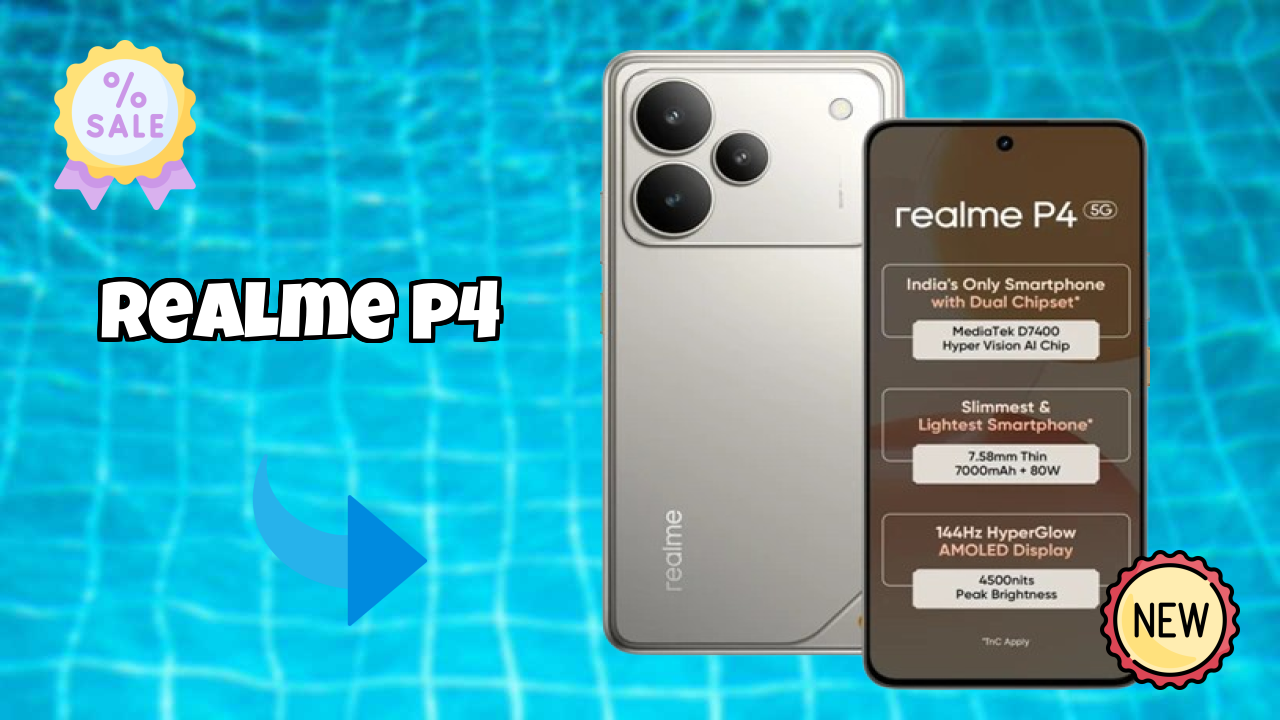 Realme P4 Battery Life: 7000 MAh Charging Speed