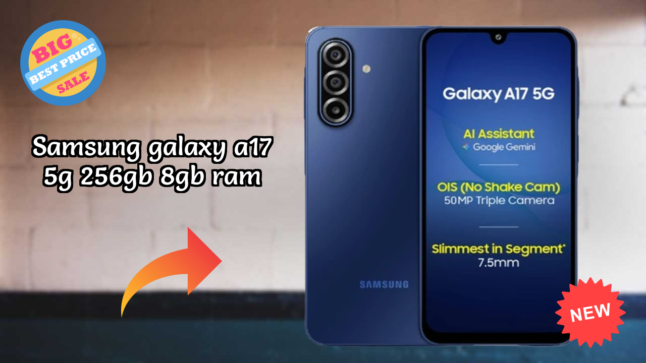 Samsung Galaxy A17 5G 256GB 8GB RAM Test: Is 8 GB RAM Enough for 2024 Apps?