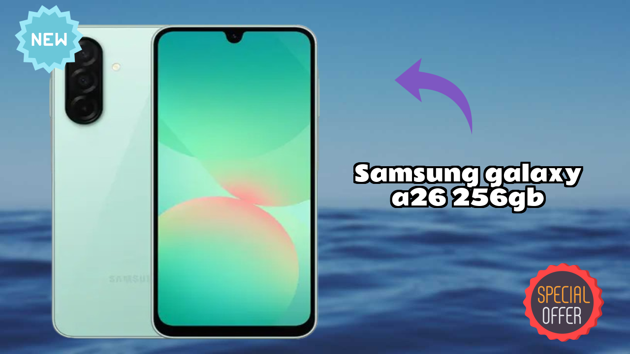 Samsung Galaxy A26 256GB Display Review: 6.7 Inches (17.02 Cm) Screen Test