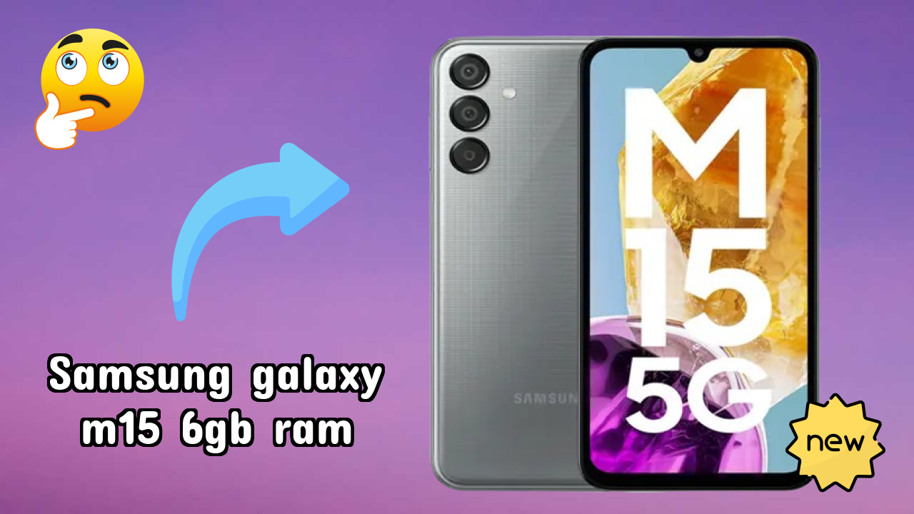 Samsung Galaxy M15 6GB RAM Display Size: 6.5 Inches (16.51 Cm) Screen Review