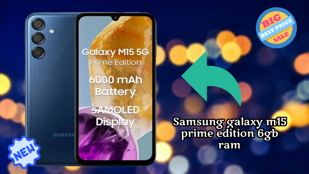 Samsung Galaxy M15 Prime Edition 6GB RAM Camera Quality: 13 MP Front Camera Selfie Review