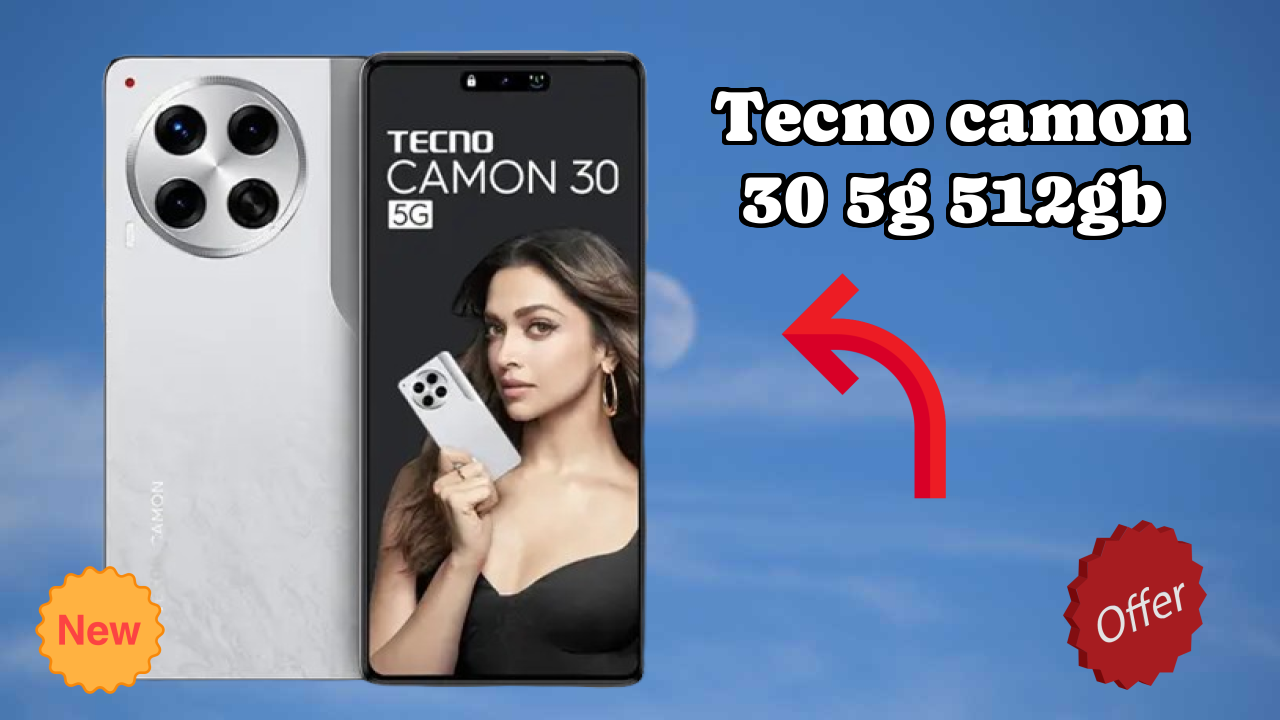 Get Tecno Camon 30 5G 512GB at Just ₹24,999 - Limited Time Offer!