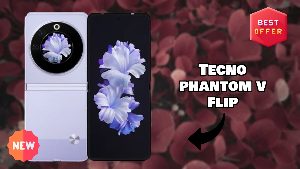 Tecno Phantom V Flip at ₹24,999 - Complete Specifications List
