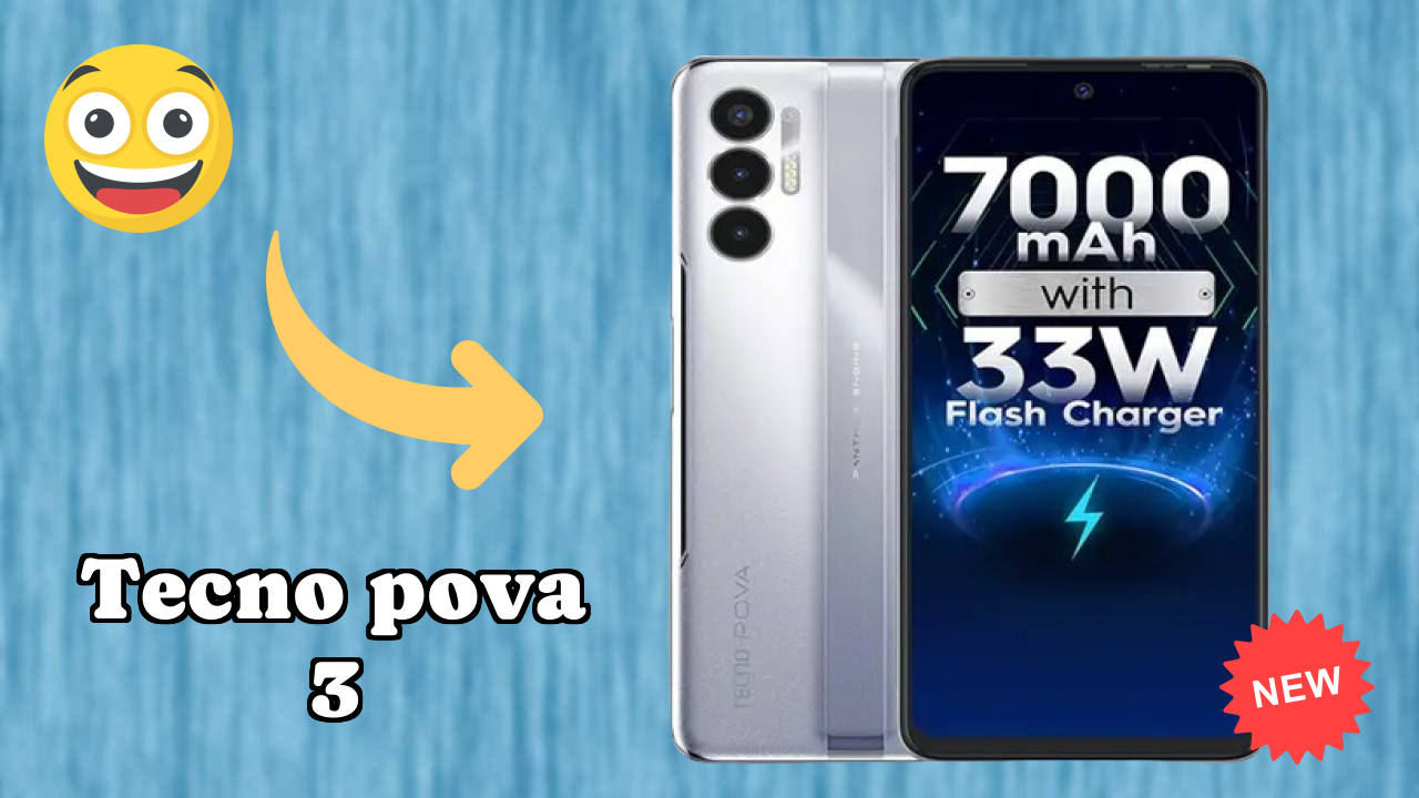 Tecno Pova 3 Battery Life: 7000 MAh Charging Speed