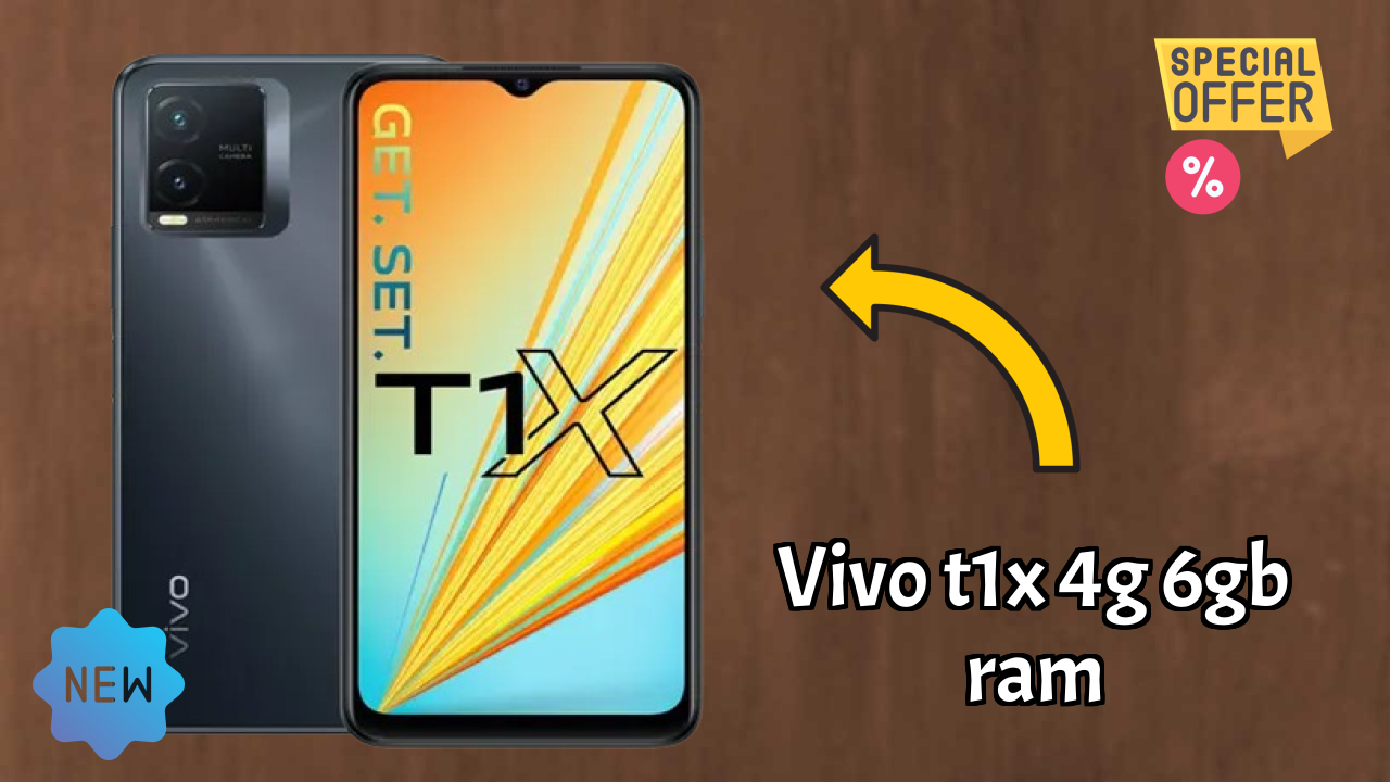 Vivo T1x 4G 6GB RAM Review: 6 GB RAM Gaming Tested