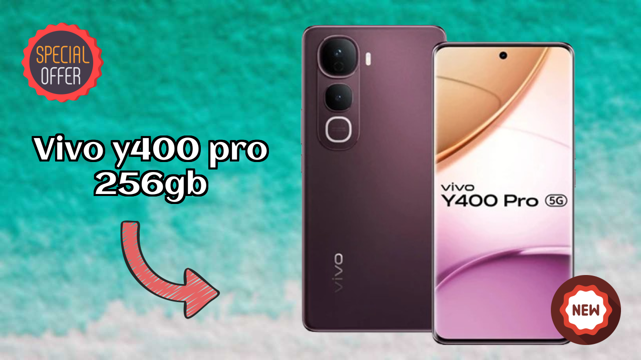 Vivo Y400 Pro 256GB Display Size: 6.77 Inches (17.2 Cm) Screen Quality