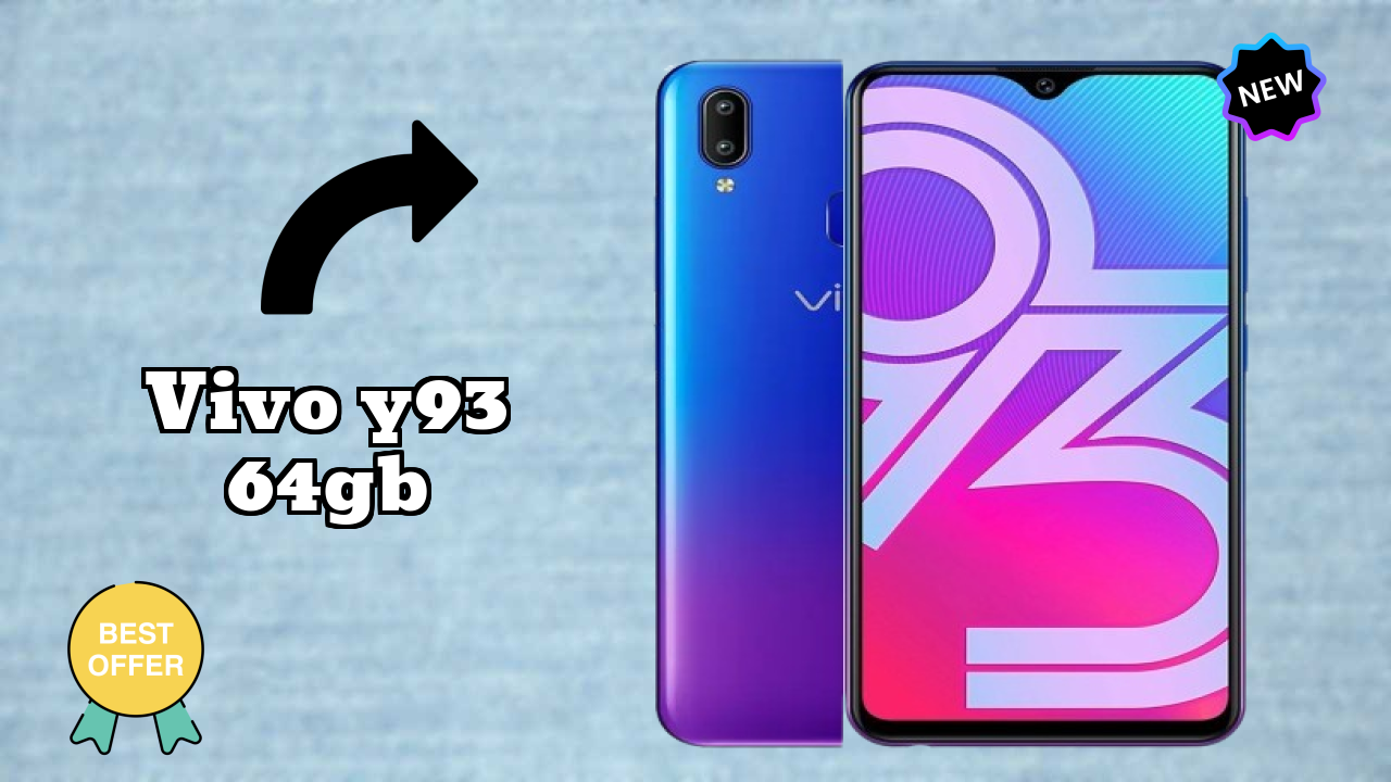 Vivo Y93 64GB Price Alert: Dropped to ₹14,990 Today!